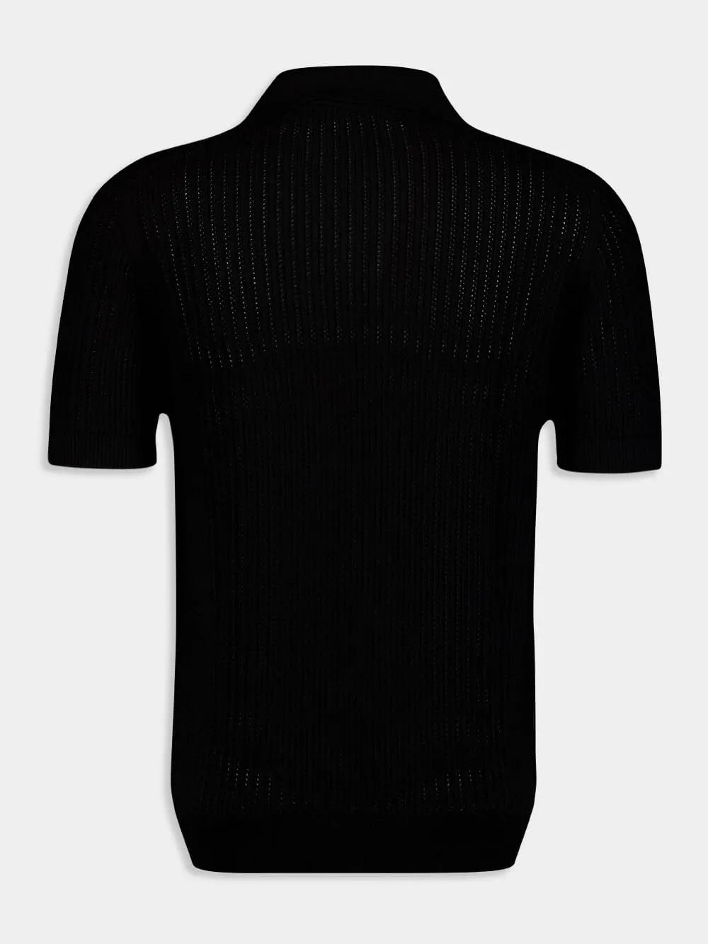 Rino Chain Stitch Knit Polo sold by Fashion Clinic product image thumbnail 3