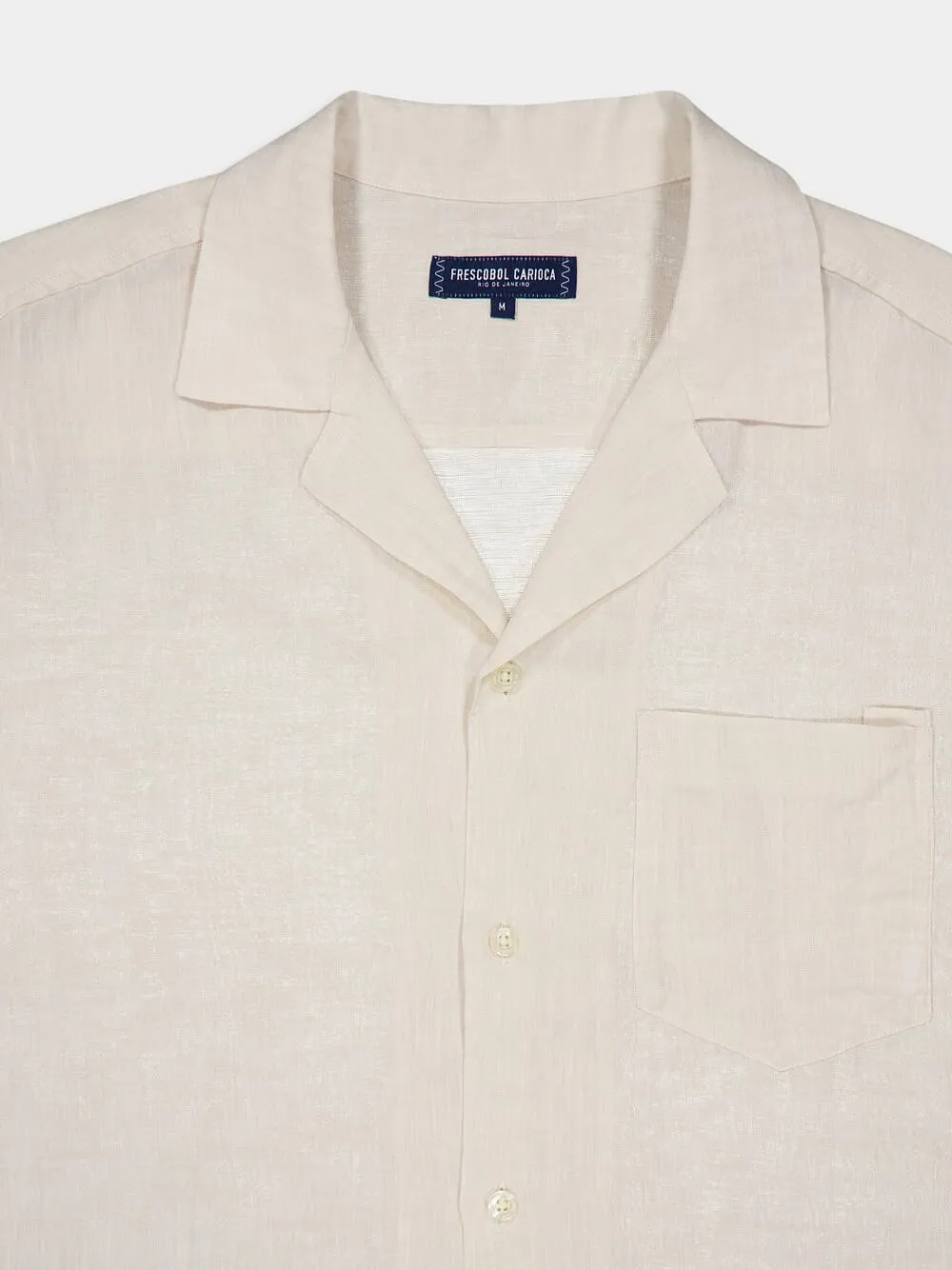 Yellow Haze Angelo Linen Shirt sold by Fashion Clinic product image thumbnail 3