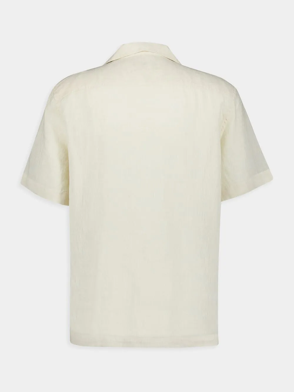 Yellow Haze Angelo Linen Shirt sold by Fashion Clinic product image thumbnail 2