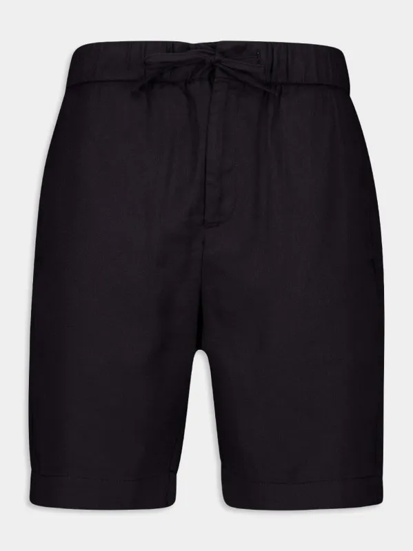 Felipe Linen Shorts sold by Fashion Clinic