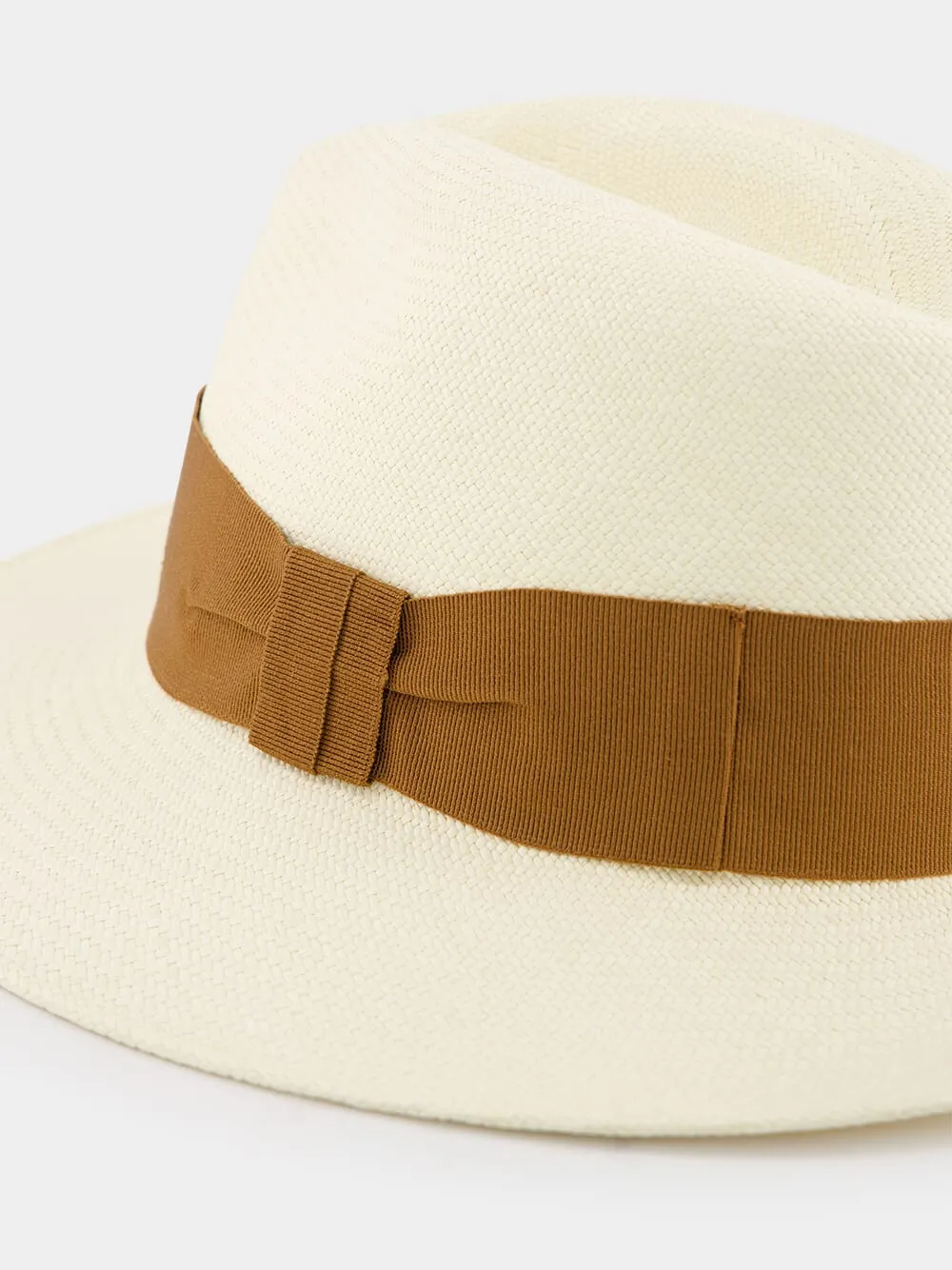 Rafael Handcrafted Brown Panama Hat sold by Fashion Clinic product image thumbnail 3