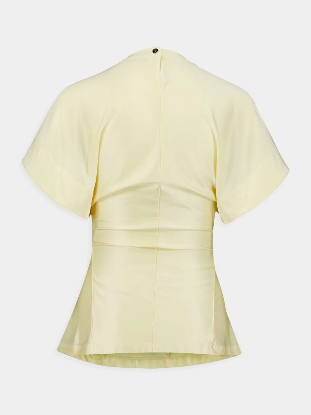 Crème Anglaise Draped Blouse sold by Fashion Clinic product image thumbnail 2
