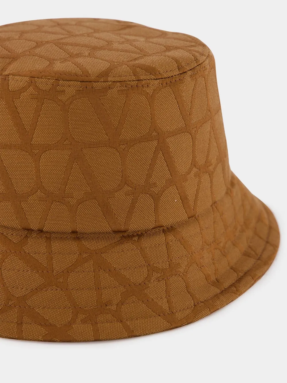 Iconographe Print Brown Bucket Hat sold by Fashion Clinic product image thumbnail 3