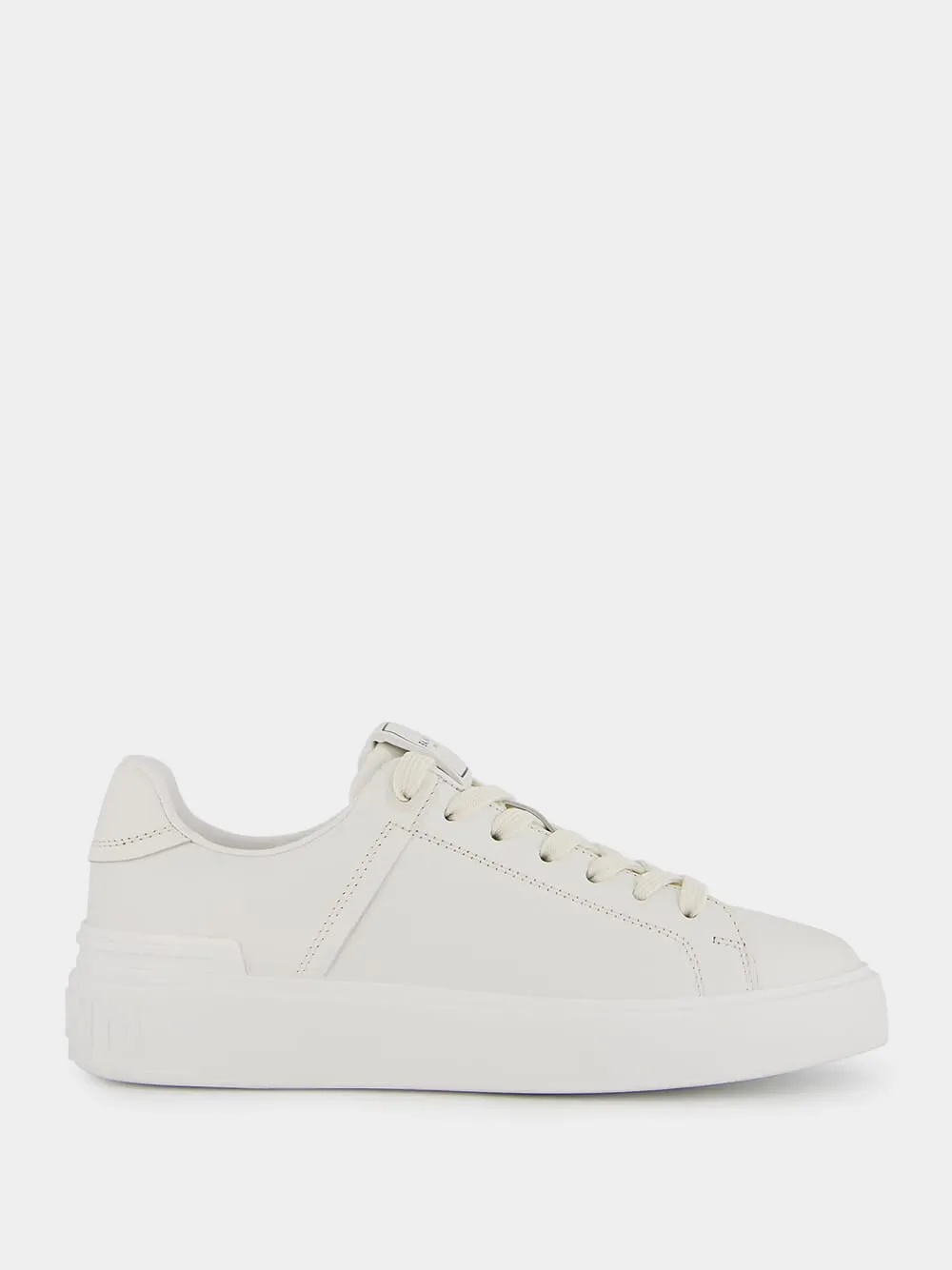 B-Court White Calfkskin Sneakers sold by Fashion Clinic