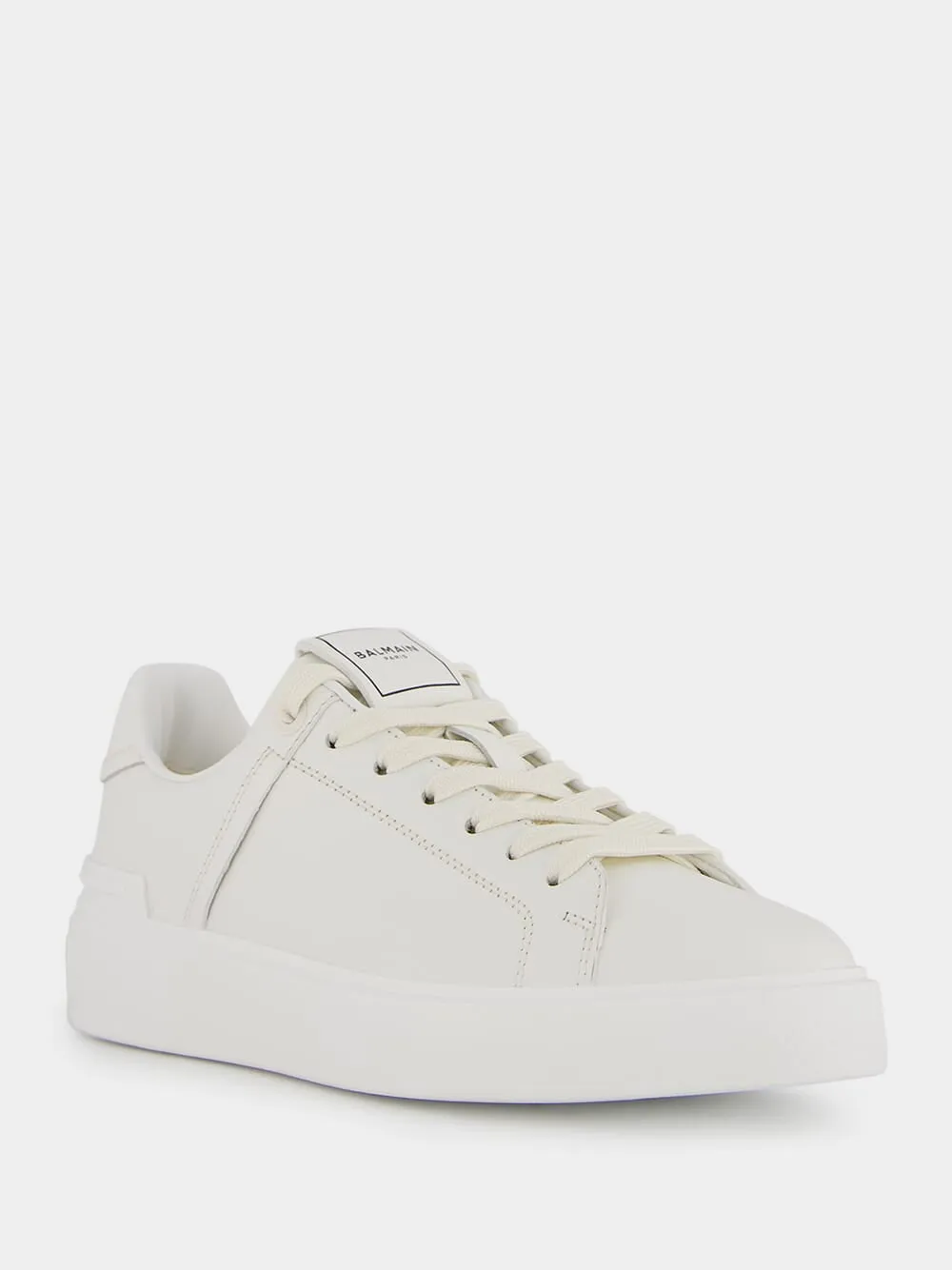 B-Court White Calfkskin Sneakers sold by Fashion Clinic product image thumbnail 2