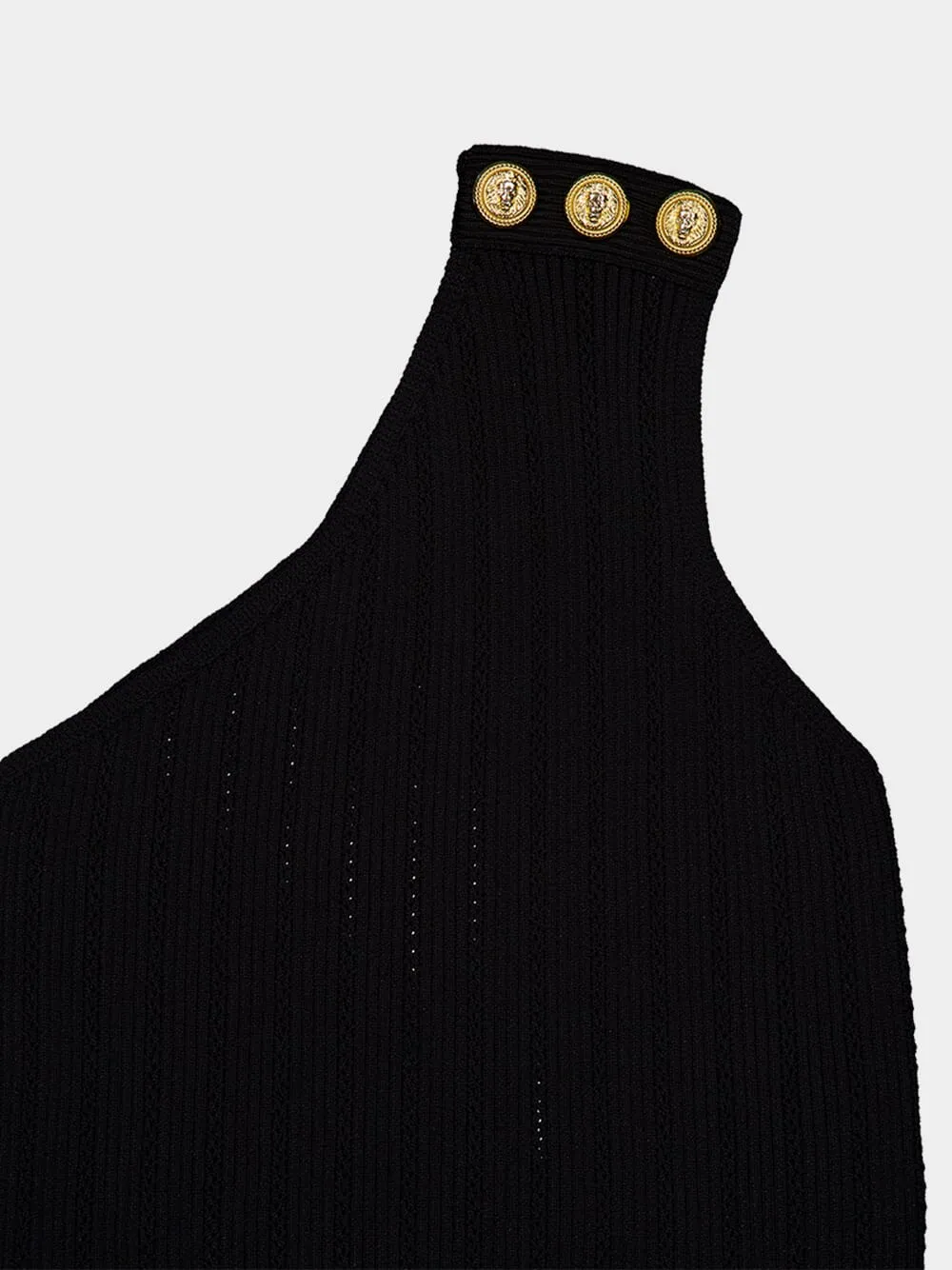 Asymmetric One-Shoulder Knit Top sold by Fashion Clinic product image thumbnail 5