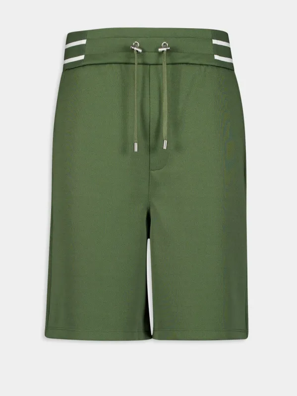 PB Patch Bermuda Shorts sold by Fashion Clinic