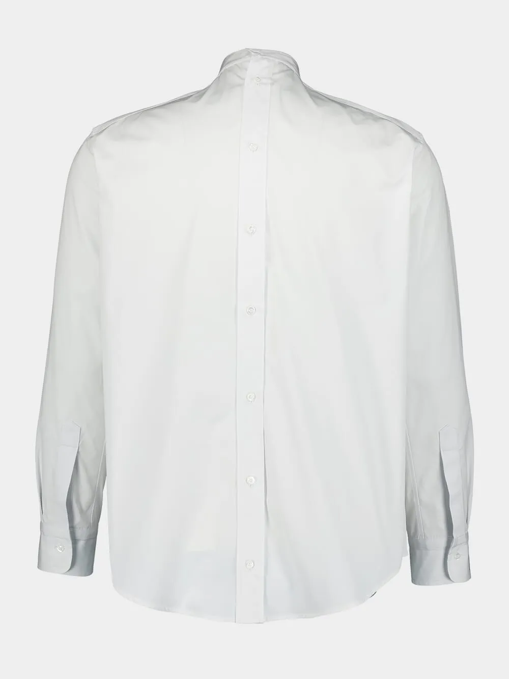 Mandarin Collar Poplin Shirt sold by Fashion Clinic product image thumbnail 3