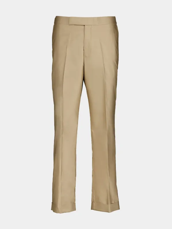 パンツ [The Row] Ian Pant in Wool Ian Pant Grey in Wool – The Row