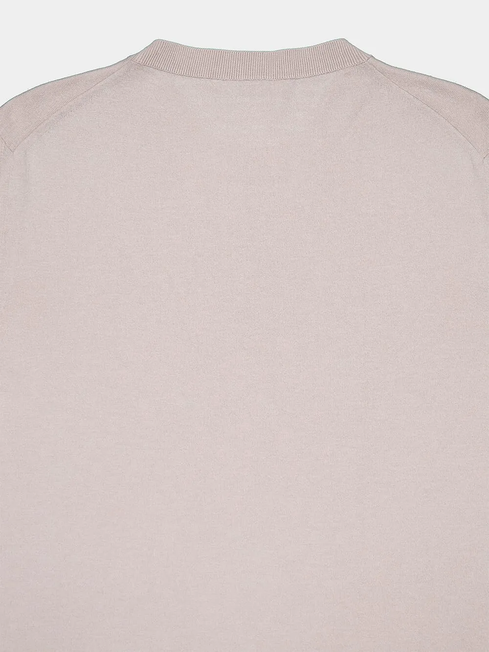 Cotton-Silk Blend Beige T-Shirt sold by Fashion Clinic product image thumbnail 4