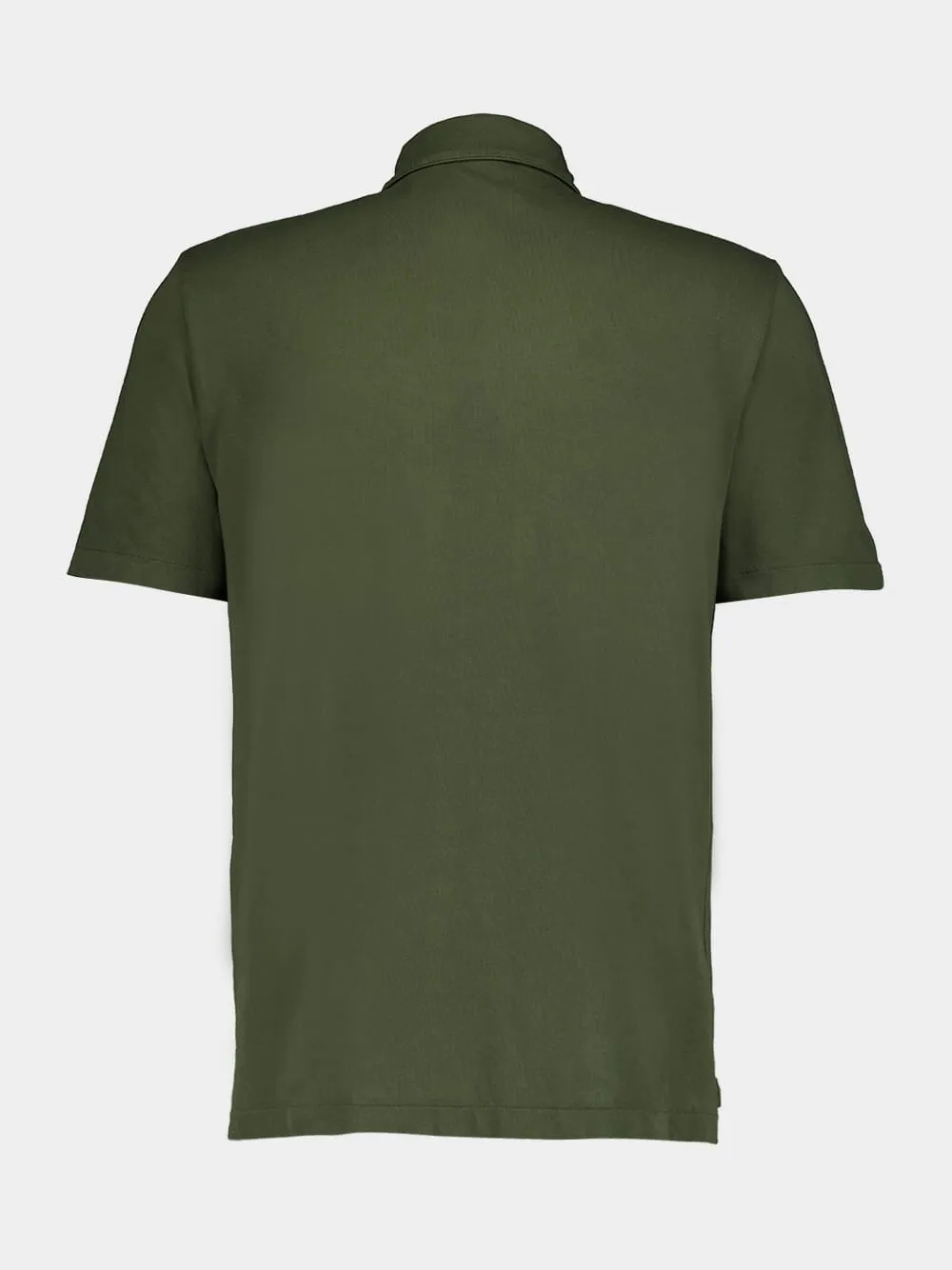 Military Green Polo Shirt sold by Fashion Clinic product image thumbnail 2