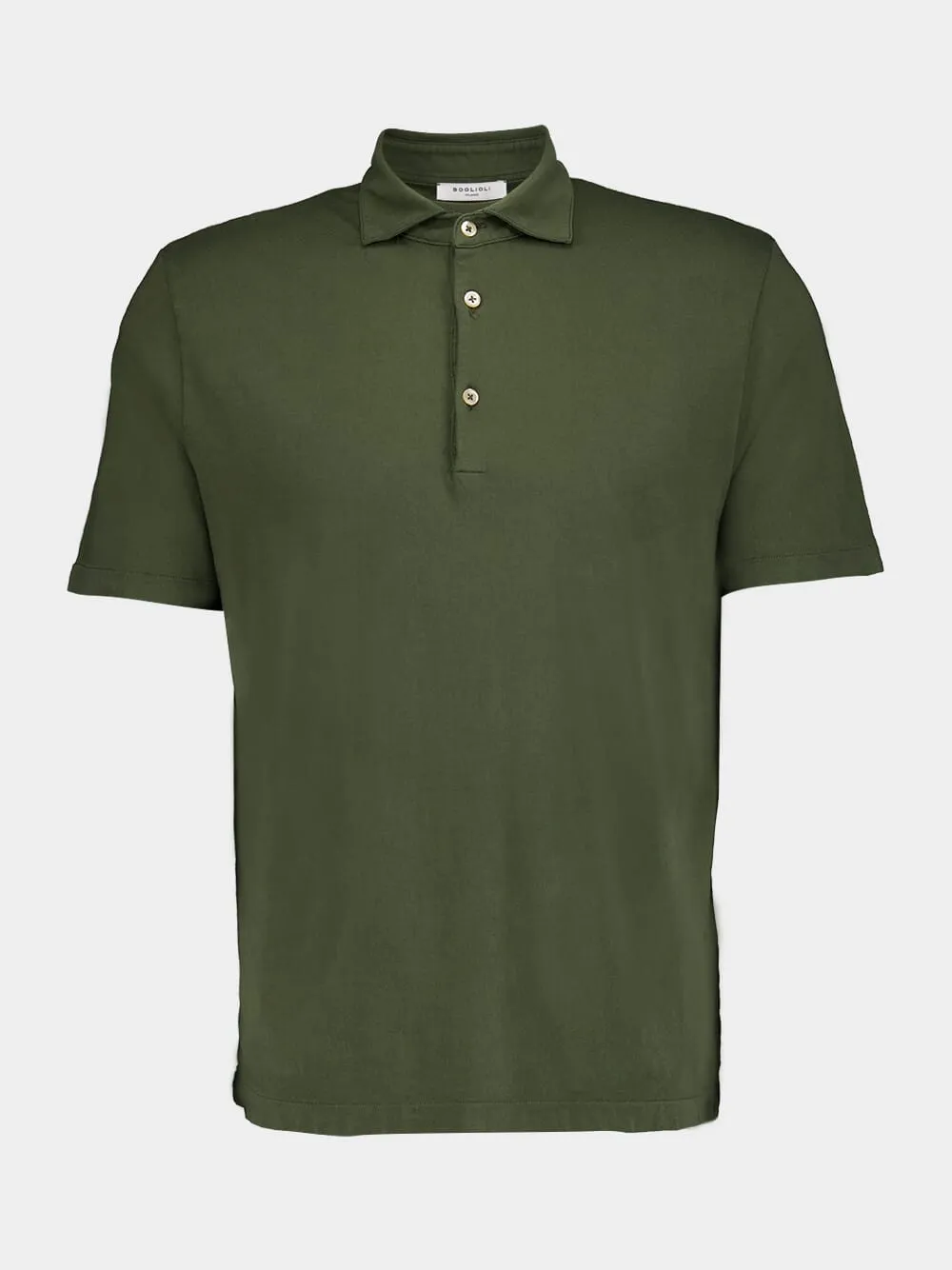 Military Green Polo Shirt sold by Fashion Clinic