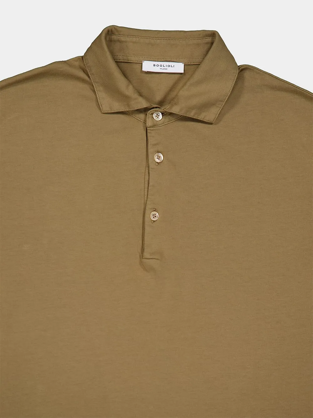 Nut Cotton Polo Shirt sold by Fashion Clinic product image thumbnail 3