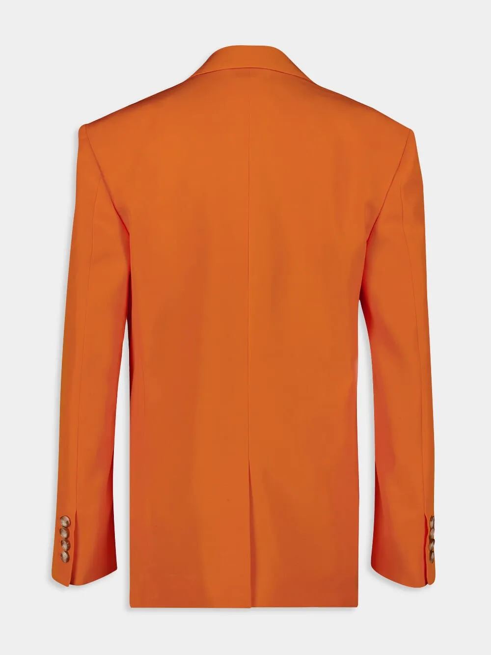 Tangerine Oversized Single-Breasted Blazer sold by Fashion Clinic product image thumbnail 3