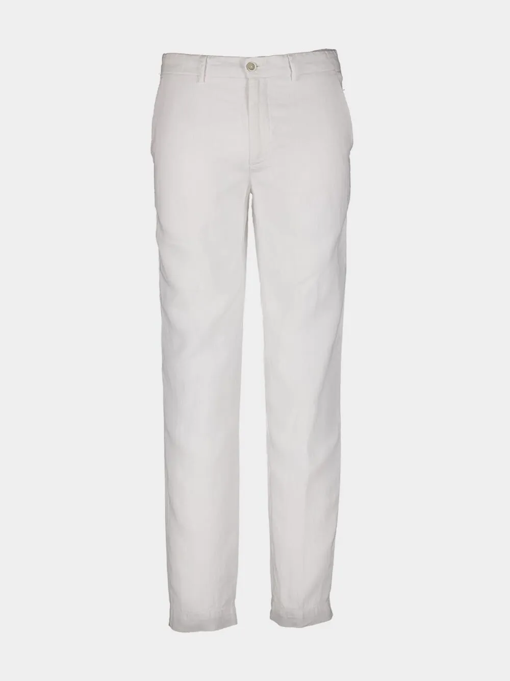 White Linen Trousers sold by Fashion Clinic