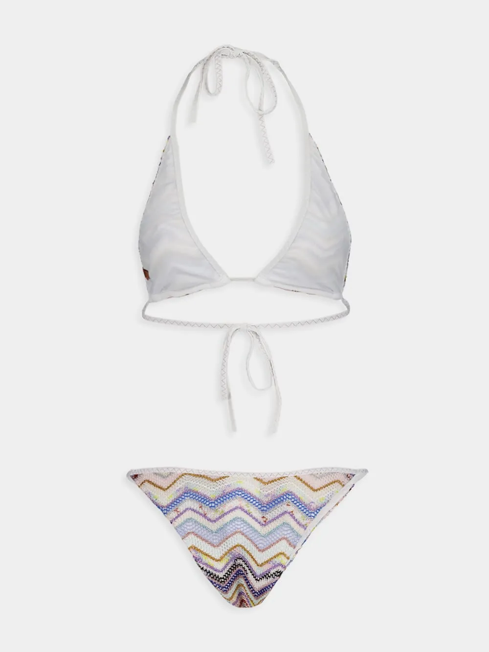 Zigzag Crochet Bikini Set sold by Fashion Clinic product image thumbnail 2