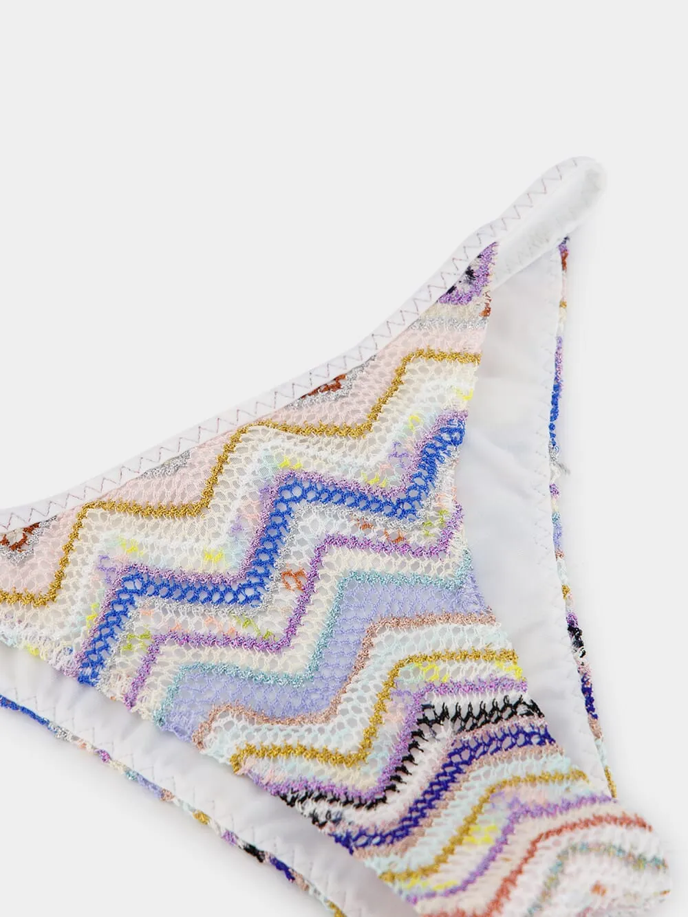 Zigzag Crochet Bikini Set sold by Fashion Clinic product image thumbnail 4