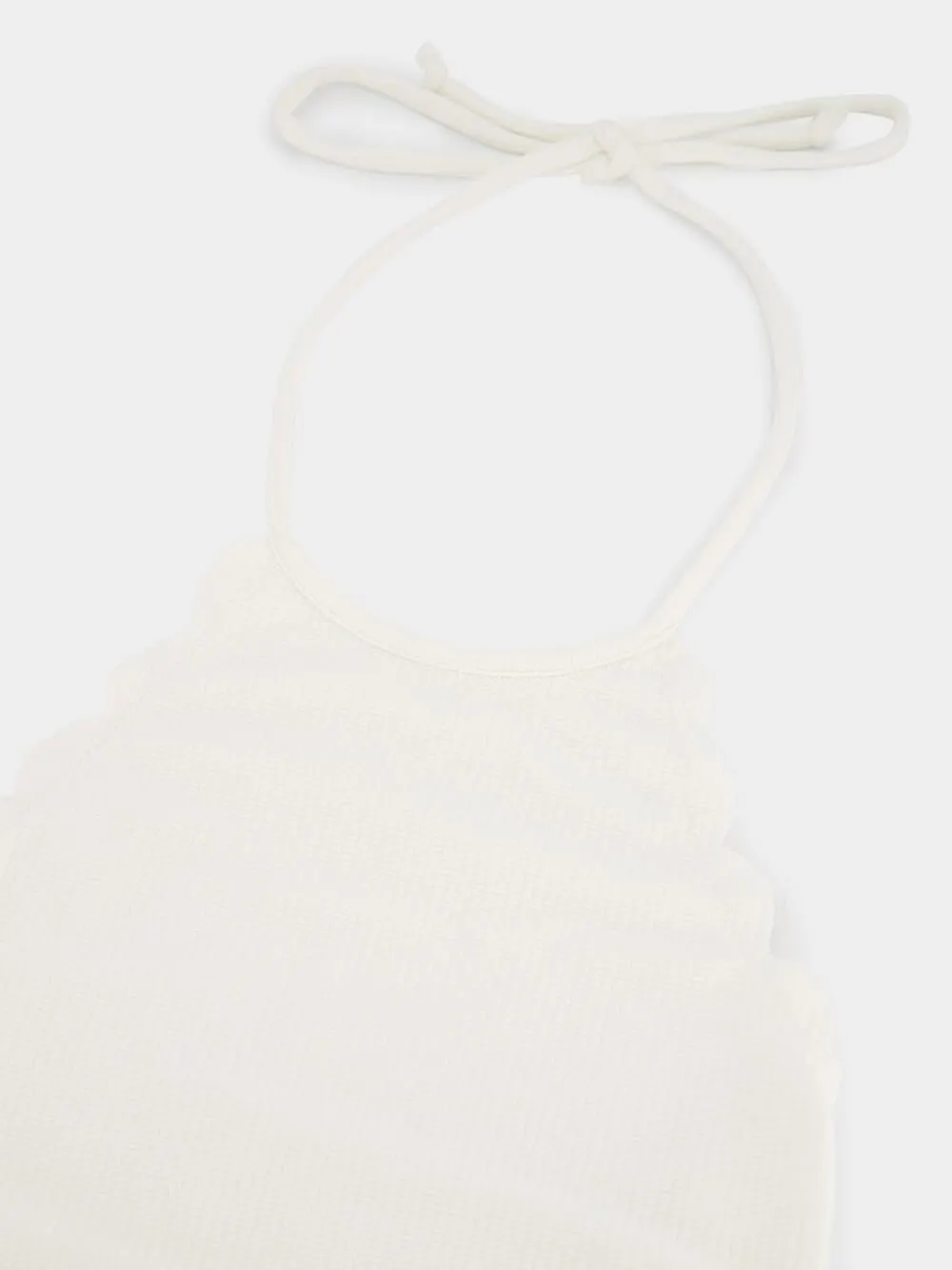 Scalloped Halterneck Swimsuit sold by Fashion Clinic product image thumbnail 3