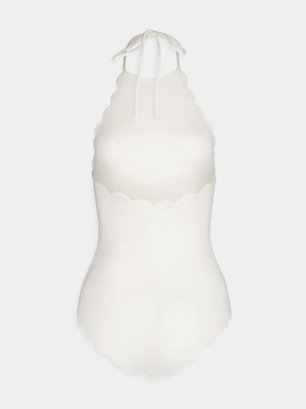 Scalloped Halterneck Swimsuit sold by Fashion Clinic product image thumbnail 2