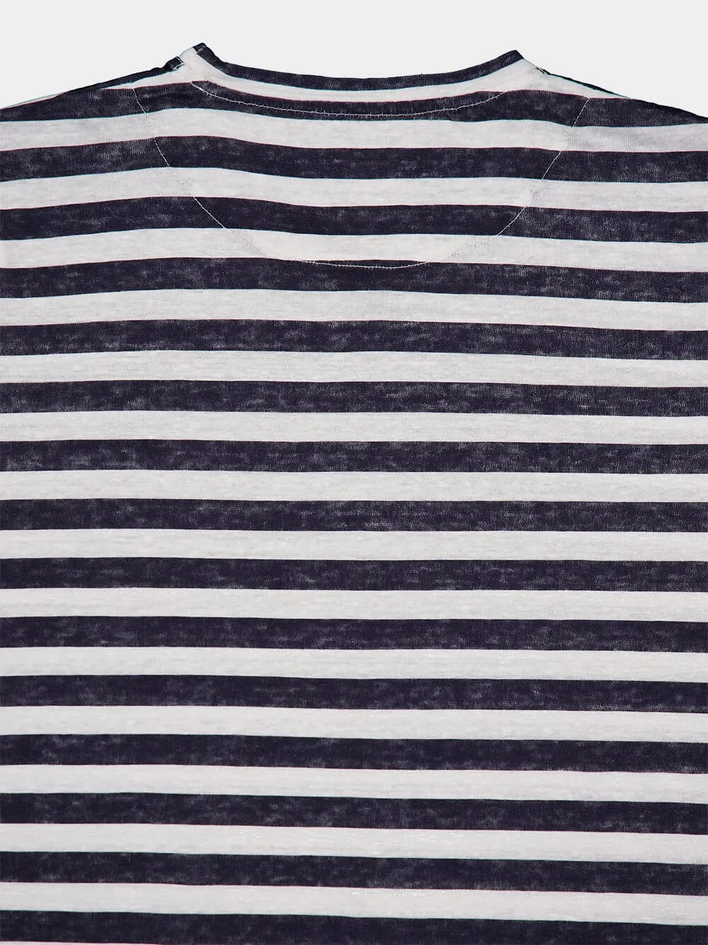 Nautical Stripe Linen T-Shirt sold by Fashion Clinic product image thumbnail 4