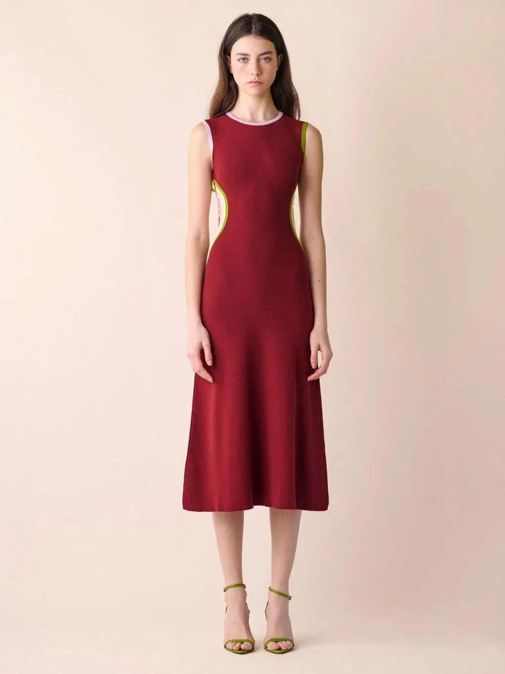 Lemurian Knitted Dress With Side Openings sold by Fashion Clinic product image thumbnail 4