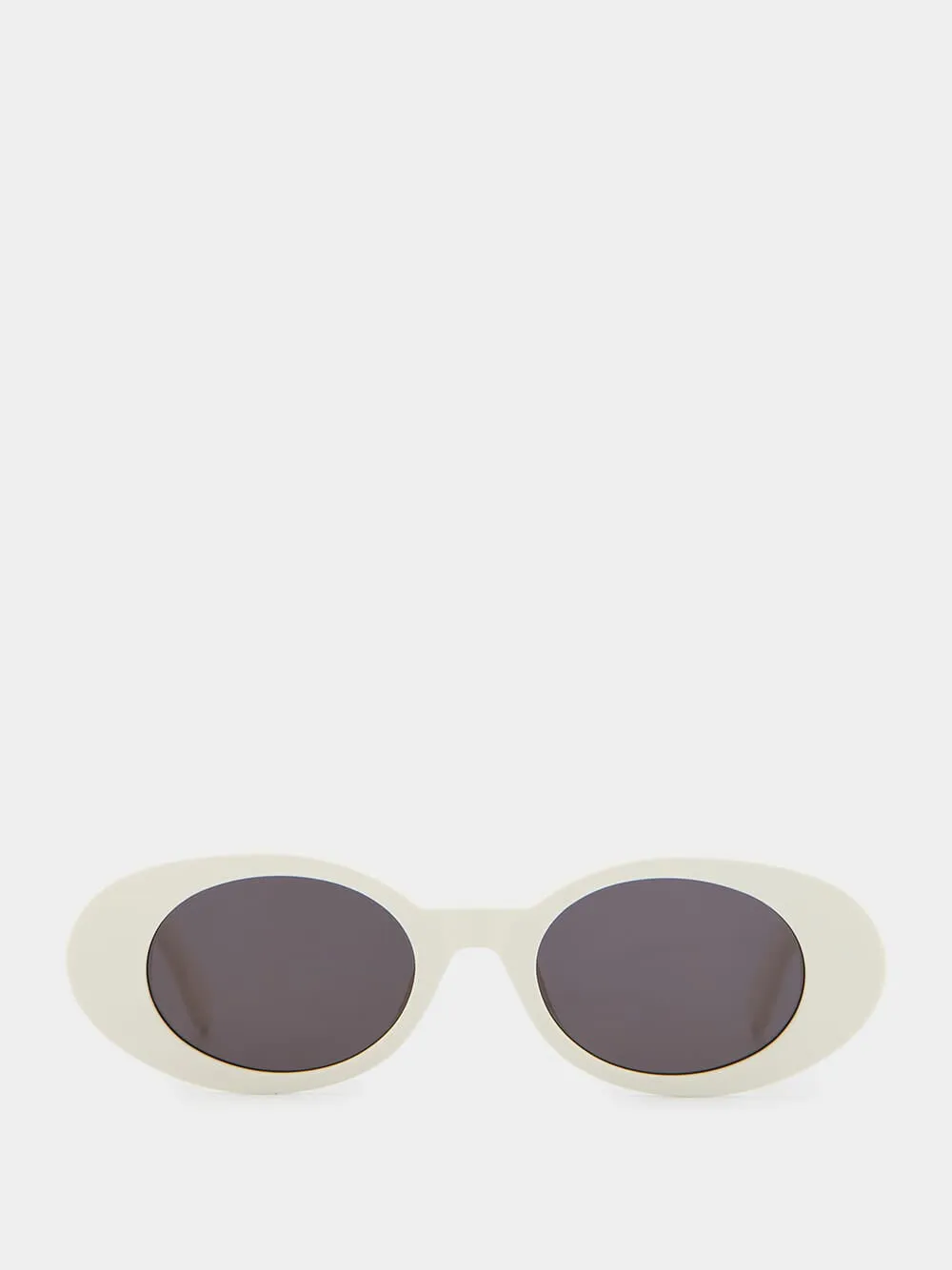 Gilroy White Sunglasses sold by Fashion Clinic