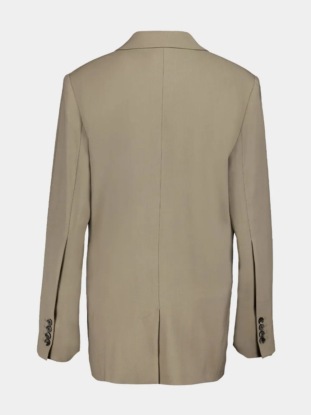 Taupe Designer Blazer sold by Fashion Clinic product image thumbnail 3