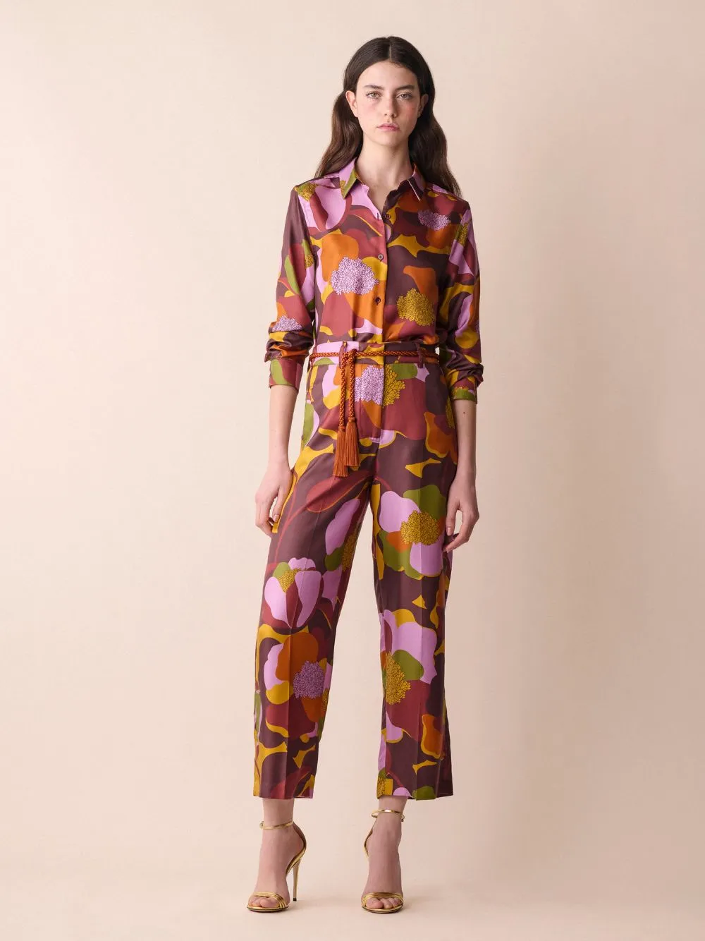 Ametista Printed Silk Twill Shirt sold by Fashion Clinic product image thumbnail 3