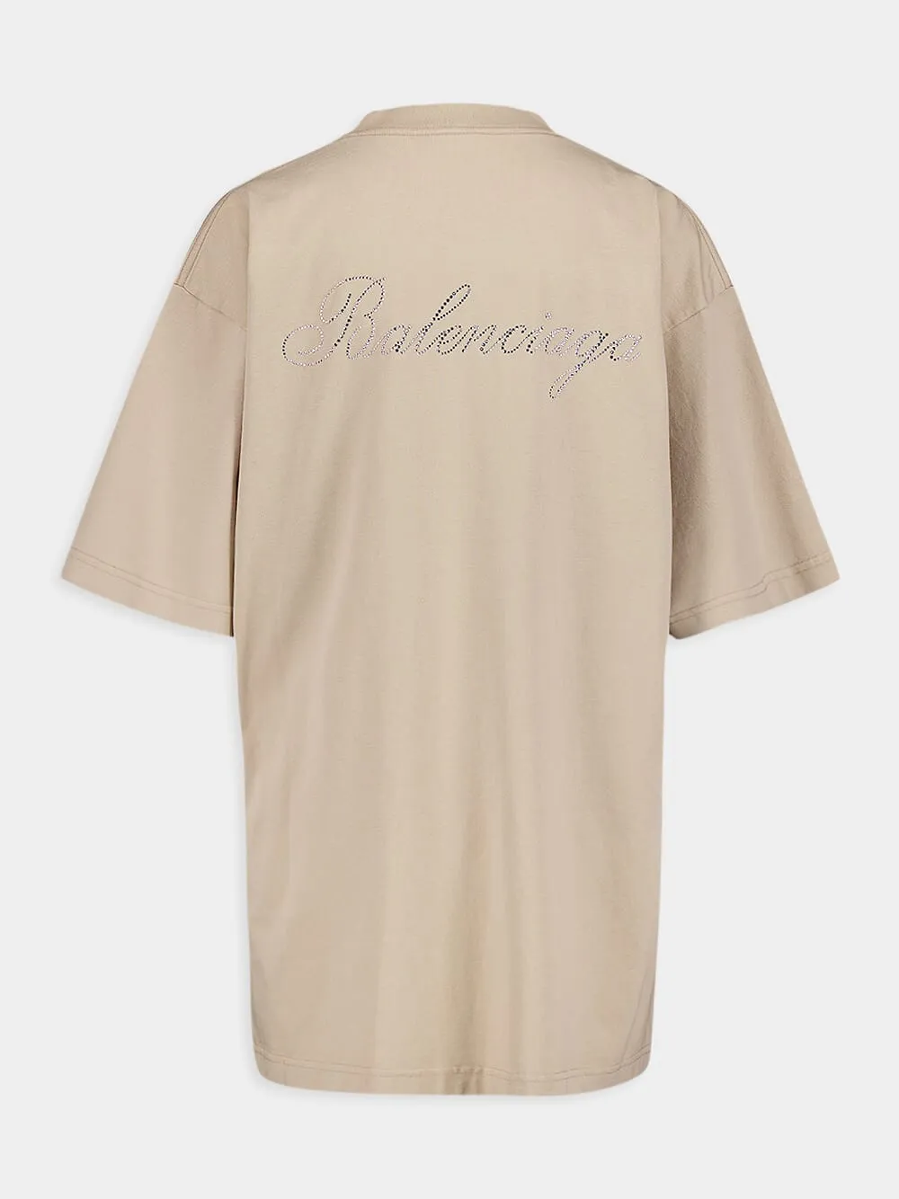 Embellished Logo Cotton T-Shirt sold by Fashion Clinic product image thumbnail 2