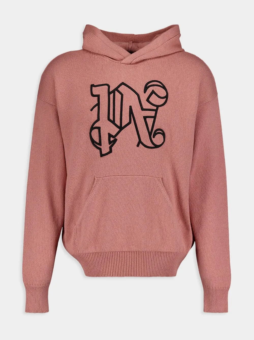 Monogram Knit Hoodie sold by Fashion Clinic