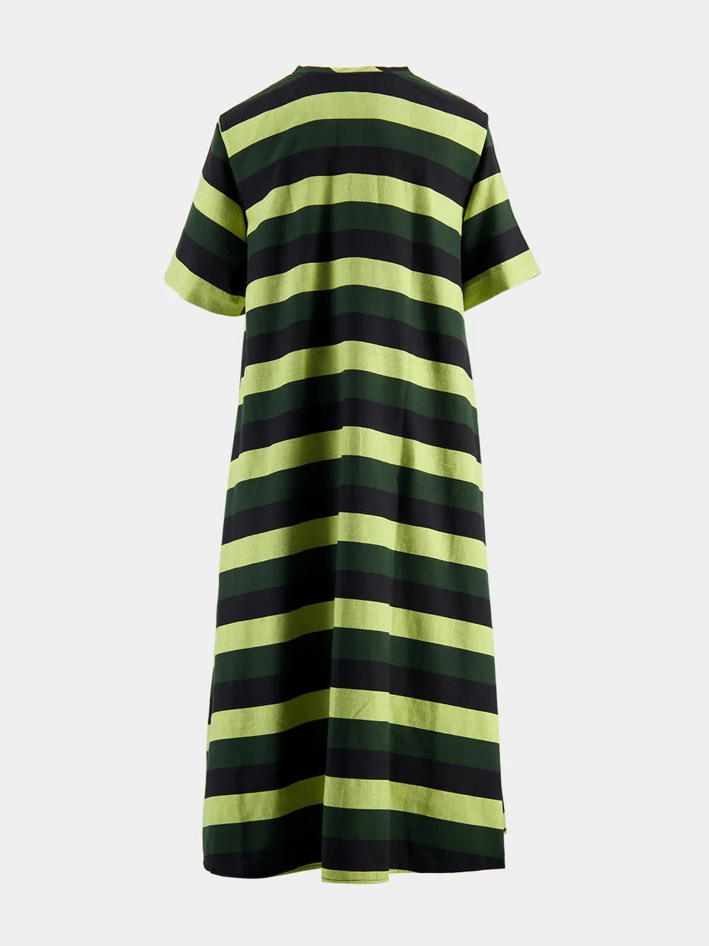 Lime Stripe Summer Dress sold by Fashion Clinic product image thumbnail 2