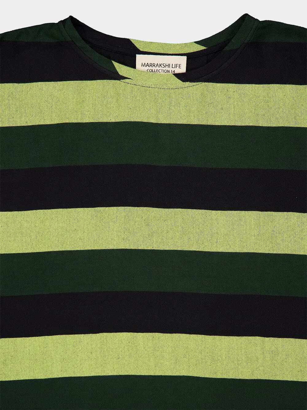 Lime Stripe Summer Dress sold by Fashion Clinic product image thumbnail 3