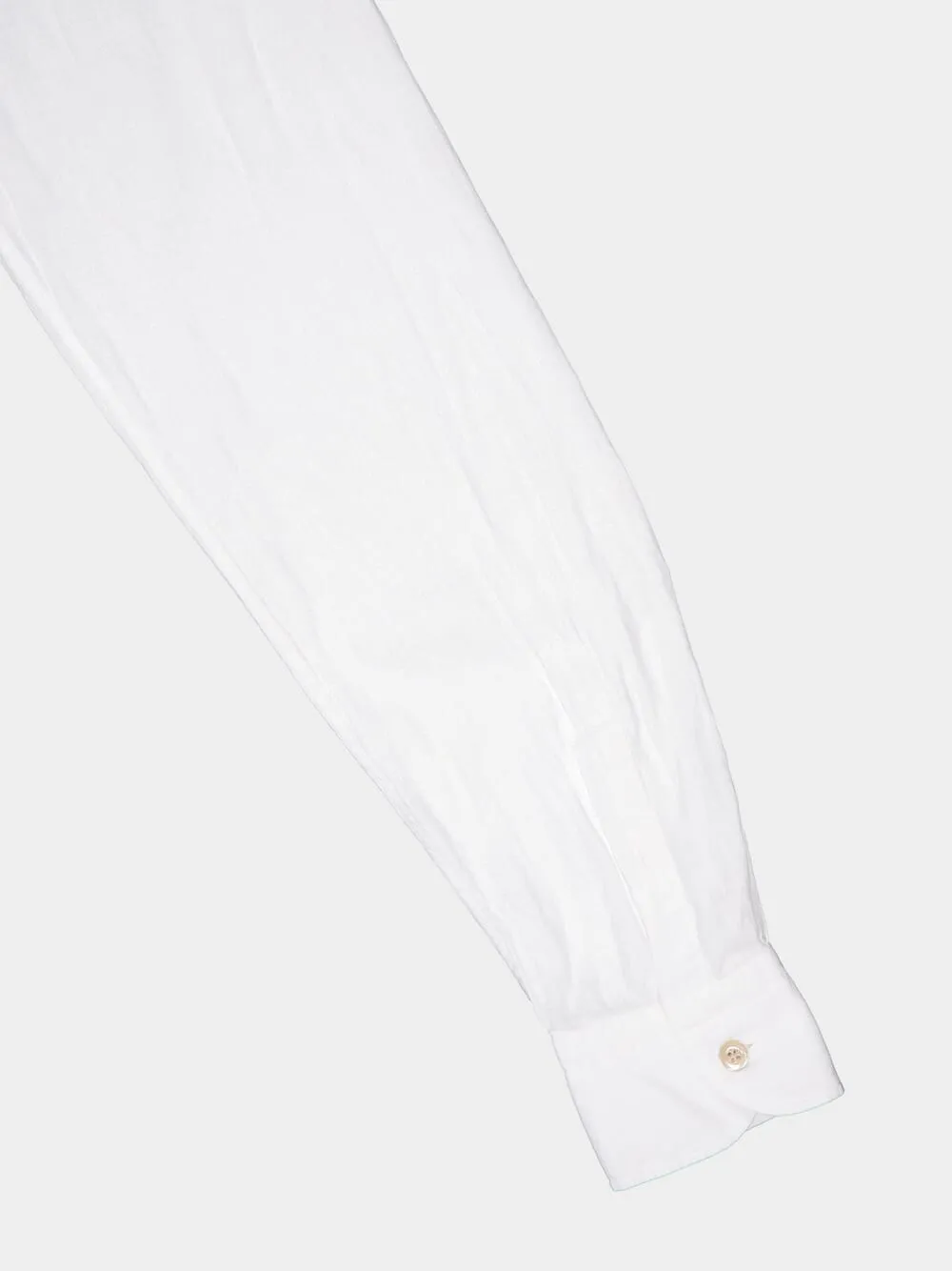 White Linen Classic Shirt sold by Fashion Clinic product image thumbnail 4