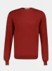 Maroon Cotton Crew Neck Sweatshirt sold by Fashion Clinic