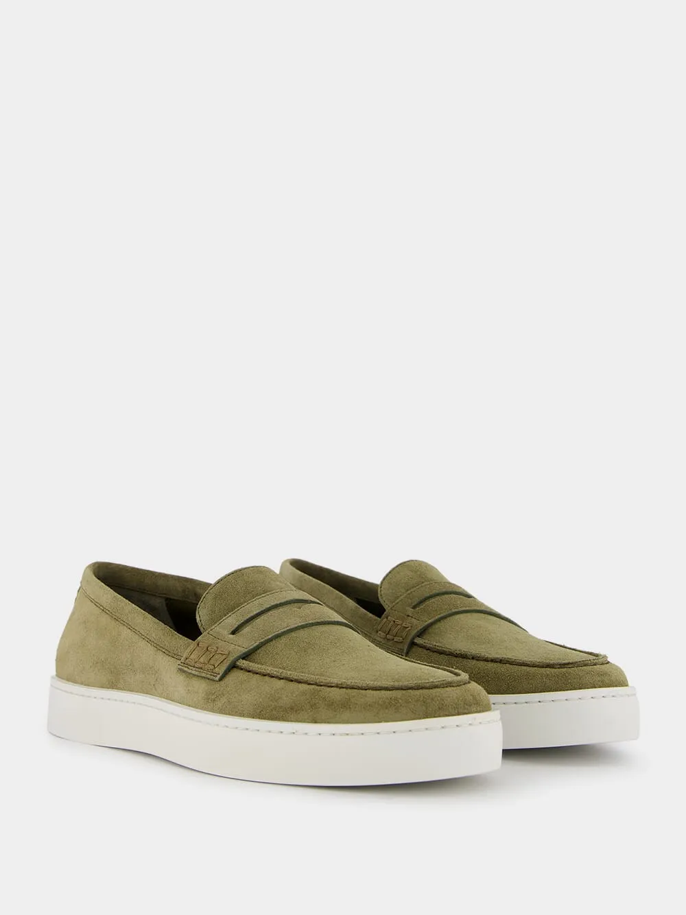 Ellis Suede Slip-On Loafers sold by Fashion Clinic product image thumbnail 3