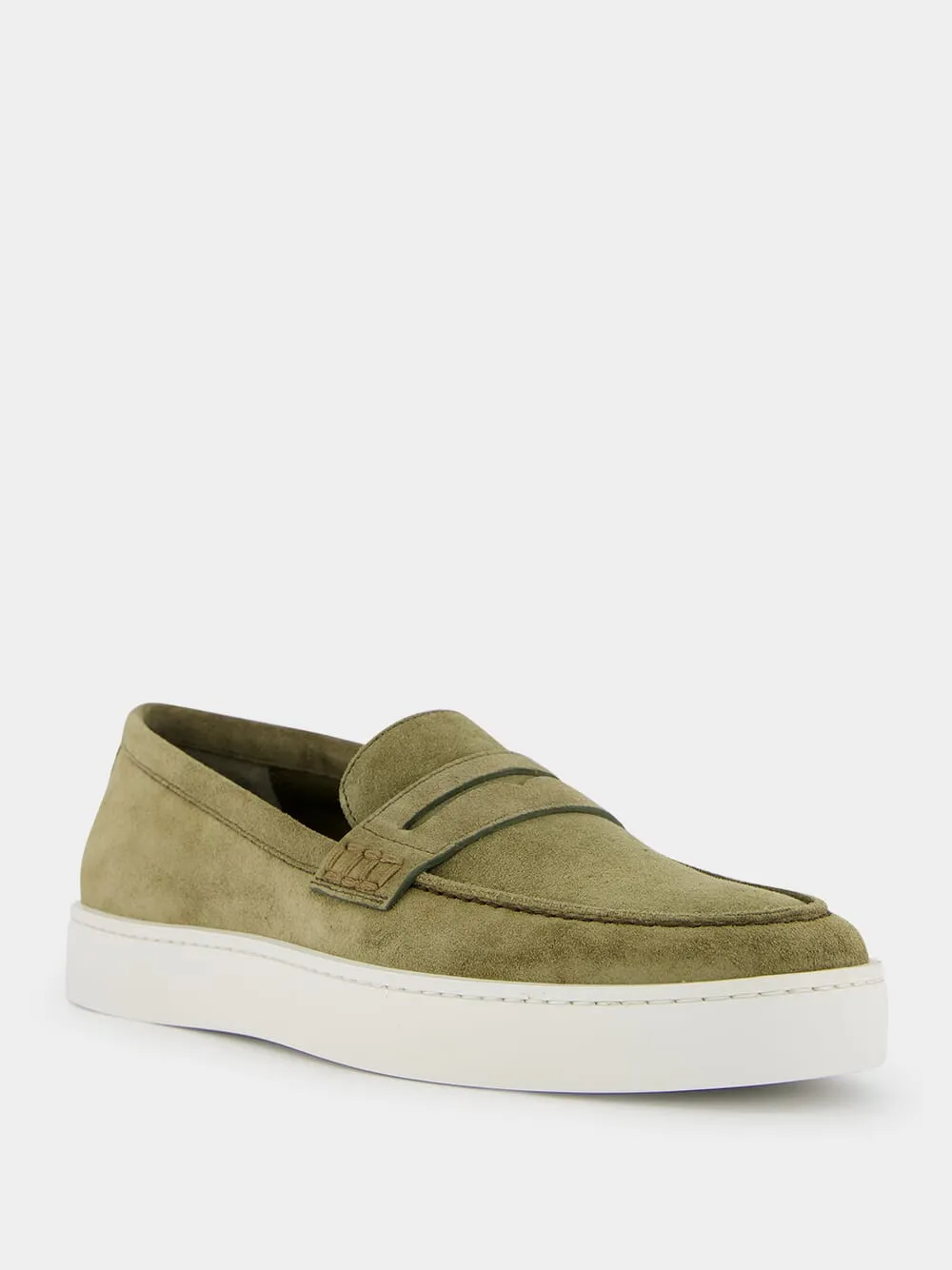 Ellis Suede Slip-On Loafers sold by Fashion Clinic product image thumbnail 2