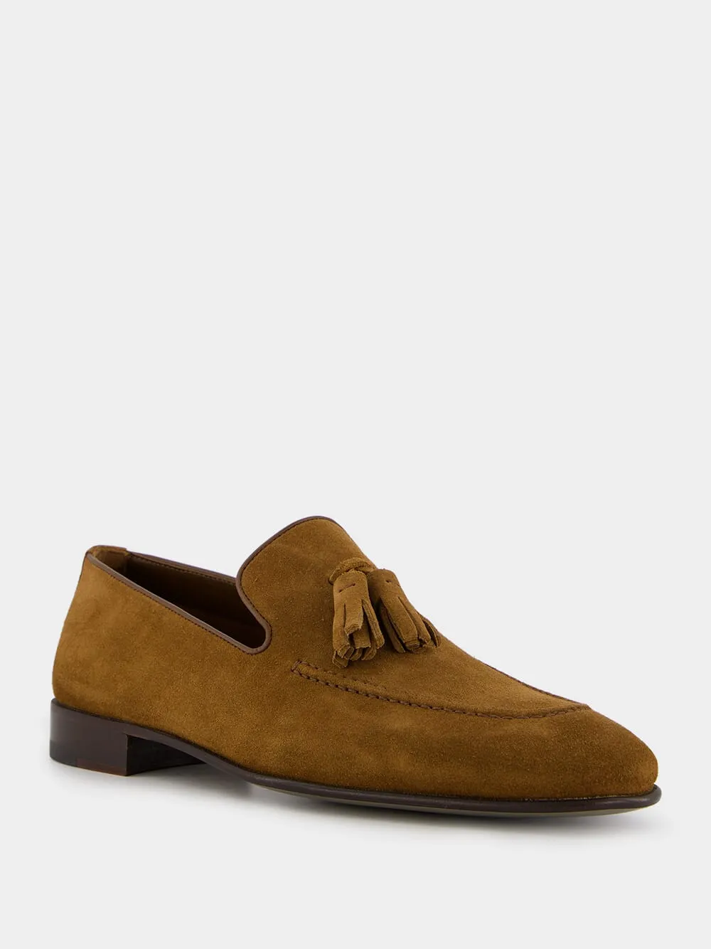 Chester Brown Suede Tassel Loafers sold by Fashion Clinic product image thumbnail 3