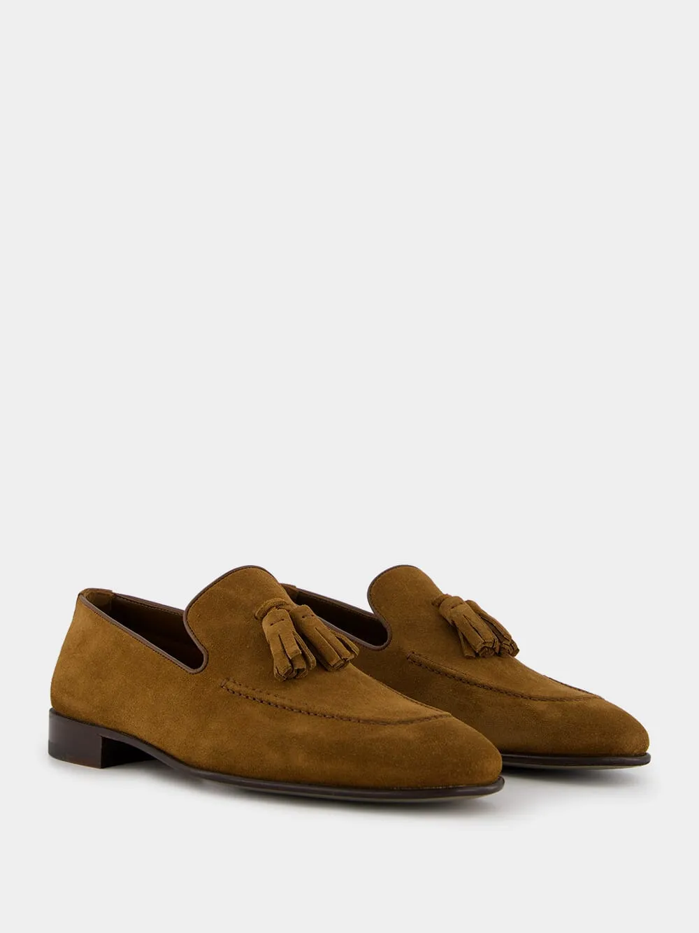 Chester Brown Suede Tassel Loafers sold by Fashion Clinic product image thumbnail 4