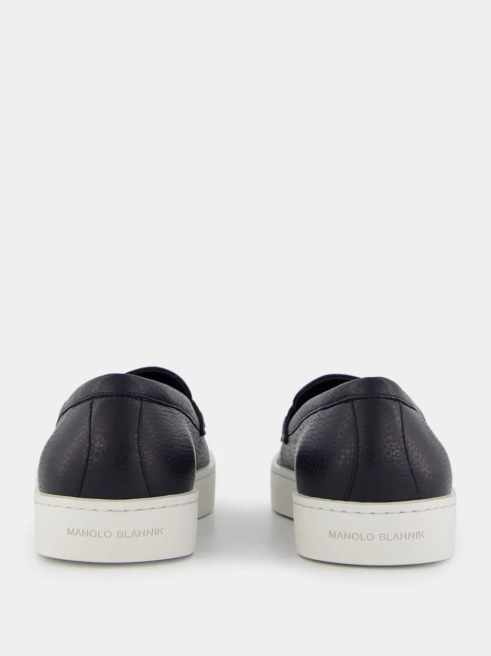 Ellis Navy Calf Leather Loafers sold by Fashion Clinic product image thumbnail 5