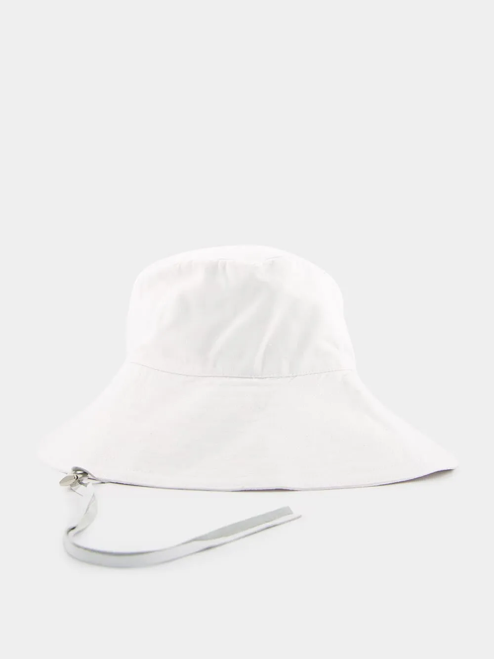 Safari White Linen Hat sold by Fashion Clinic product image thumbnail 2