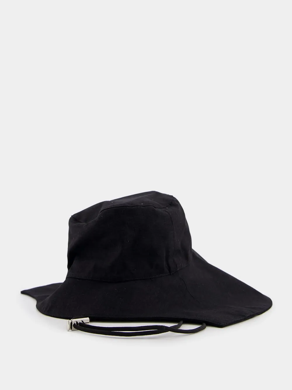 Asymmetric Safari Linen Hat sold by Fashion Clinic product image thumbnail 2