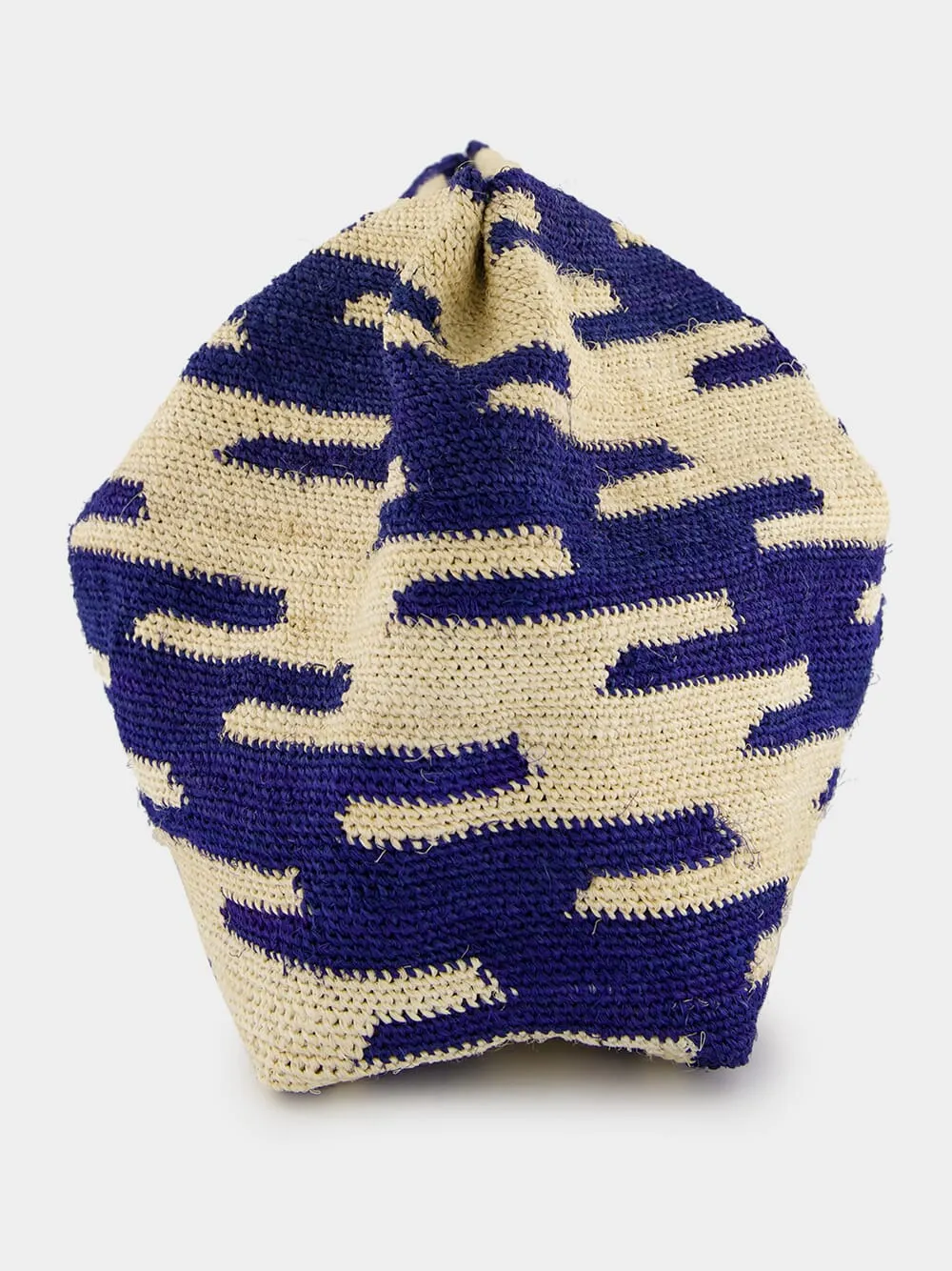 Zebra Print Medium Sisal Pouch sold by Fashion Clinic product image thumbnail 3