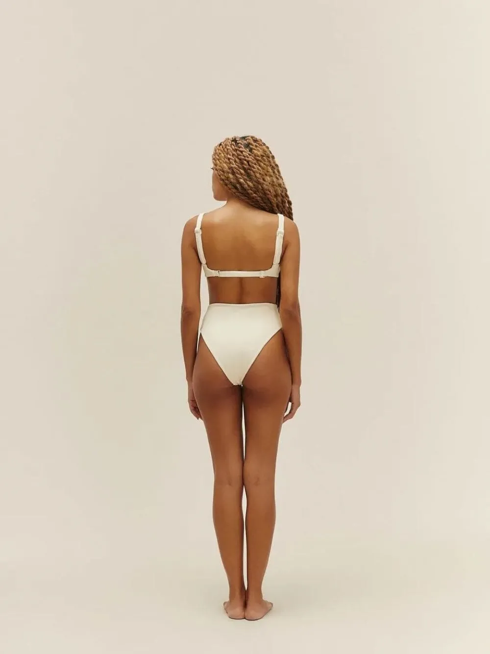 Ribbed Gaia Top White Clay sold by Fashion Clinic product image thumbnail 4