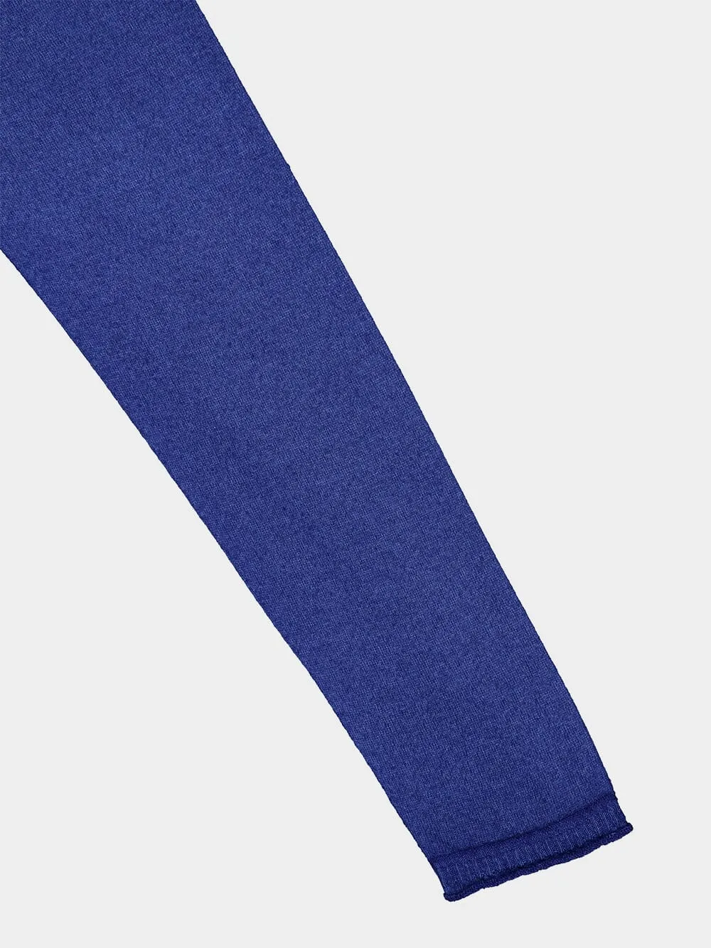 Blue Cashmere C-Neck Sweater sold by Fashion Clinic product image thumbnail 4