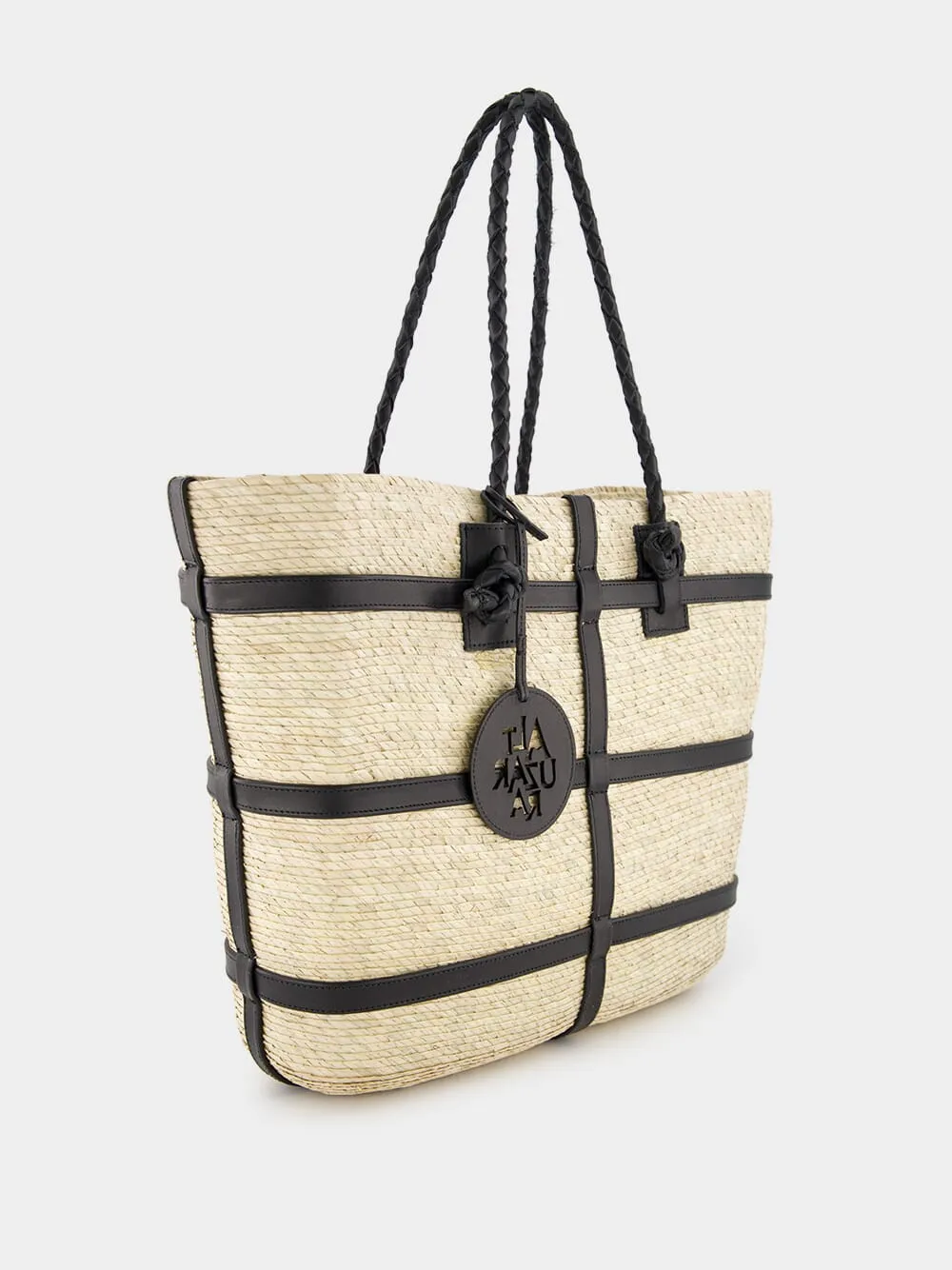 Watermill Raffia Tote sold by Fashion Clinic product image thumbnail 2