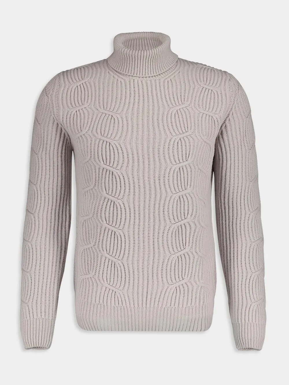 Textured Wool Turtleneck sold by Fashion Clinic