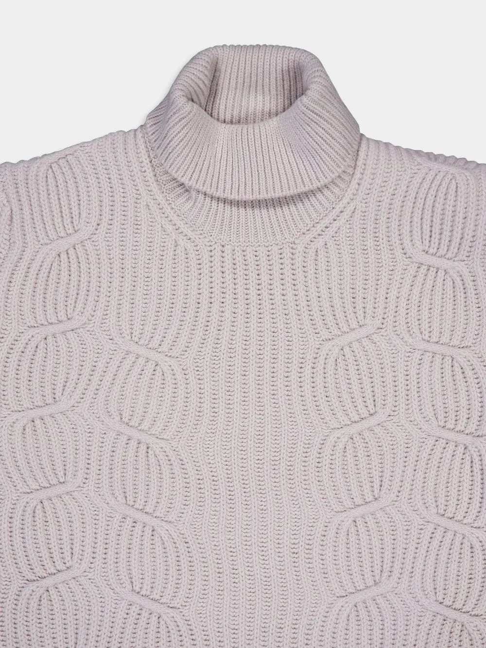 Textured Wool Turtleneck sold by Fashion Clinic product image thumbnail 3