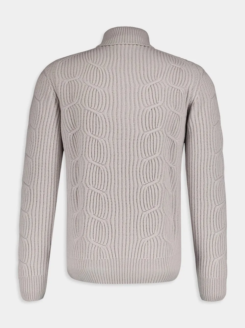 Textured Wool Turtleneck sold by Fashion Clinic product image thumbnail 2