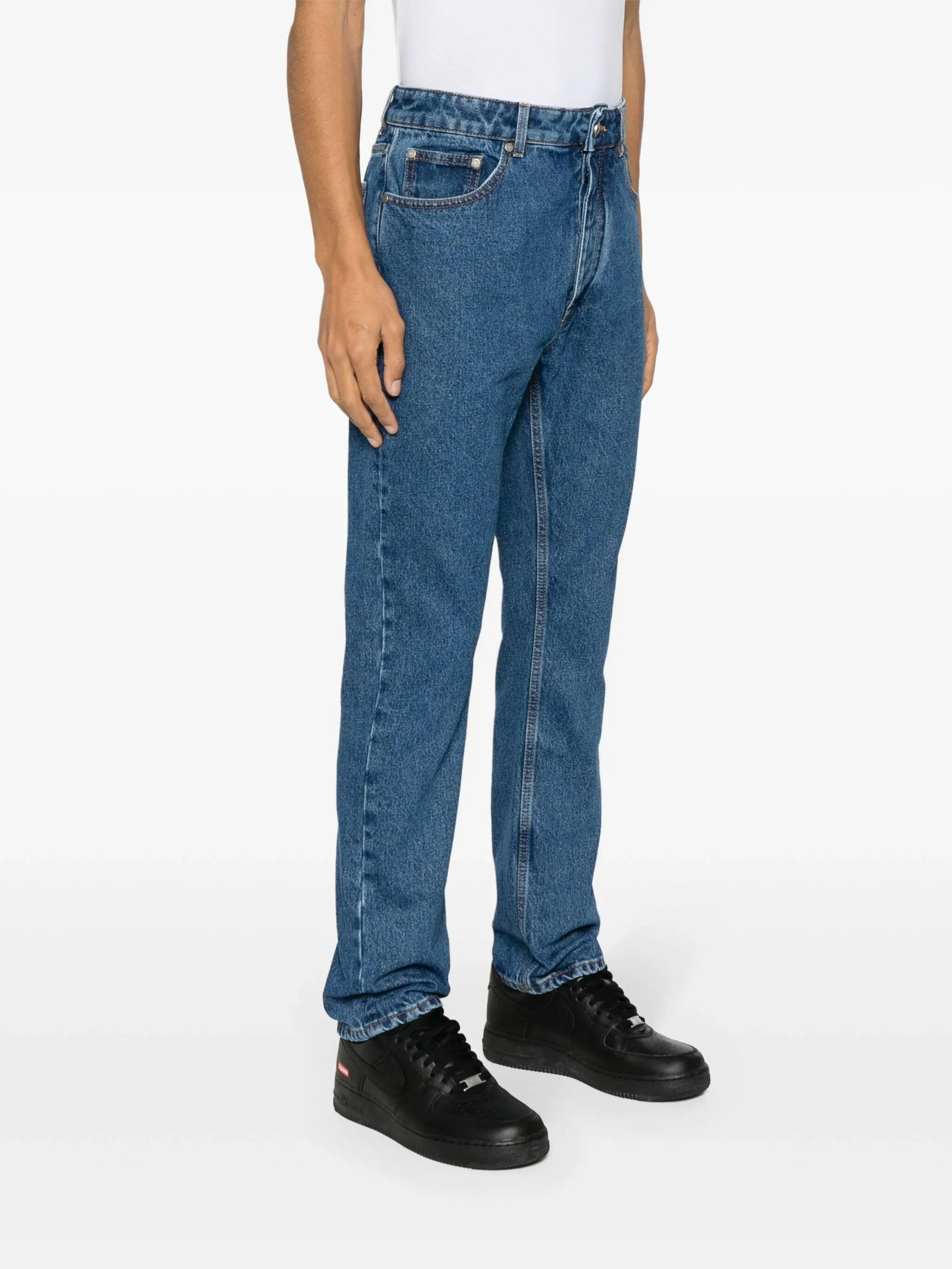 Monogram Straight-Leg Jeans sold by Fashion Clinic product image thumbnail 2