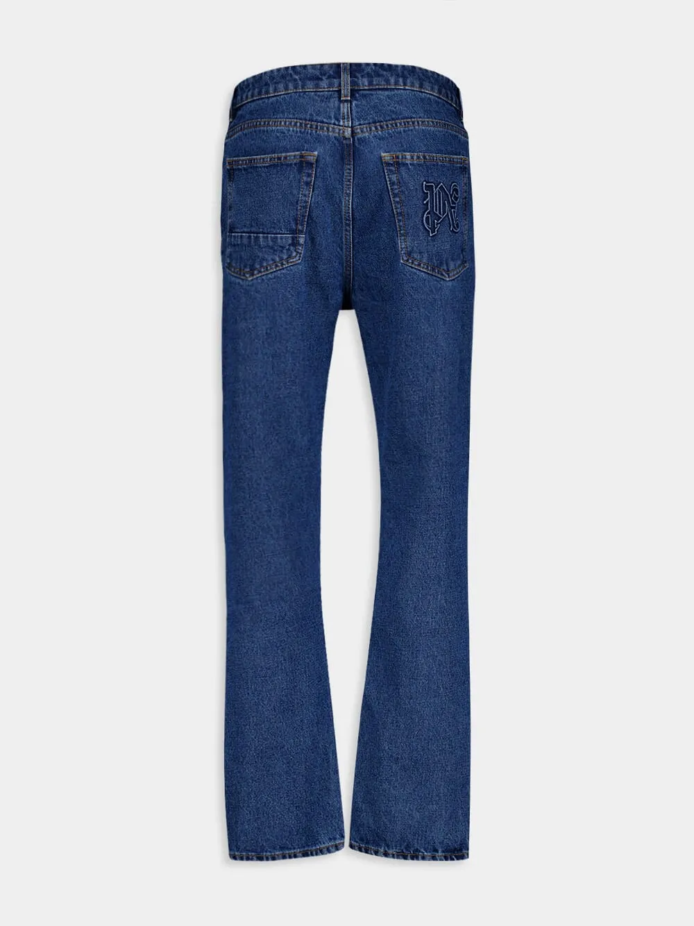 Monogram Straight-Leg Jeans sold by Fashion Clinic product image thumbnail 3